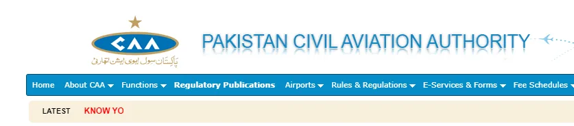 Online Apply for Pakistan Civil Aviation Authority (PCAA) Jobs